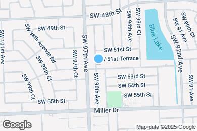 Map image of the property - 9591 SW 52nd Terrace