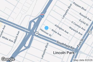 Map image of the property - 1544 Hanover St