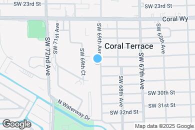 Map image of the property - 2720 SW 69th Ave