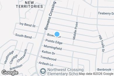 Map image of the property - 9450 Bowen Dr