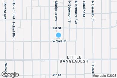 Map image of the property - 156 Mariposa Ave