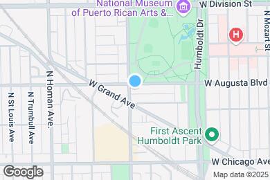 Map image of the property - 3153 W Augusta Blvd