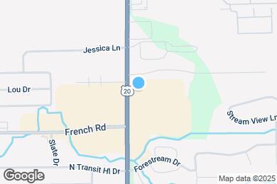 Map image of the property - Theo's Place