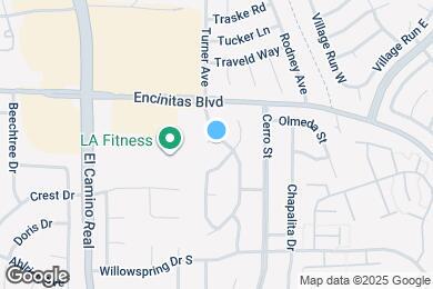 Map image of the property - 1543 Calle Violetas