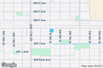 Map image of the property - 815 SW H Ave