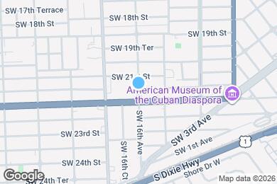 Map image of the property - 2160 SW 16th Ave