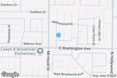 Map image of the property - 1254 Los Meadows Dr