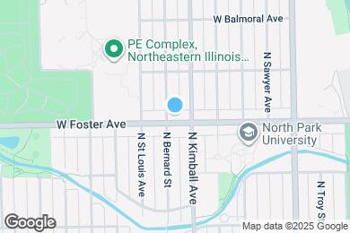 Map image of the property - 3420 W Foster Ave