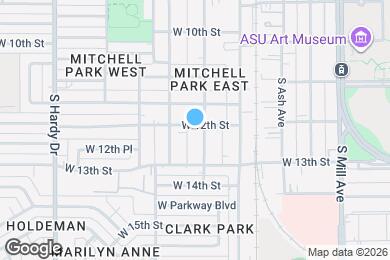 Map image of the property - 503 W 12th St