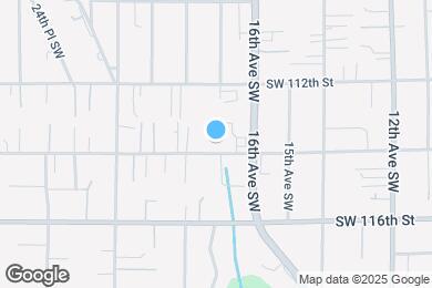 Map image of the property - 1634 SW 114th St