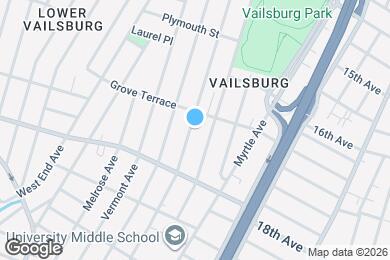 Map image of the property - 180 Columbia Ave