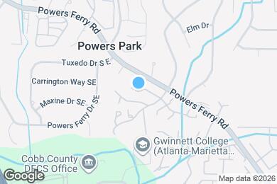 Map image of the property - 2035 Powers Ferry Trce SE