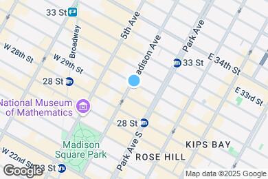 Map image of the property - 121 Madison Ave