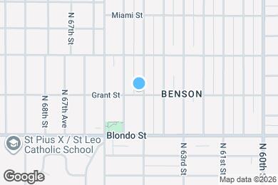 Map image of the property - 2304 N 65th St