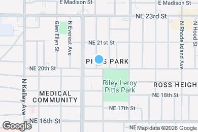 Map image of the property - 2100 N Kate Ave