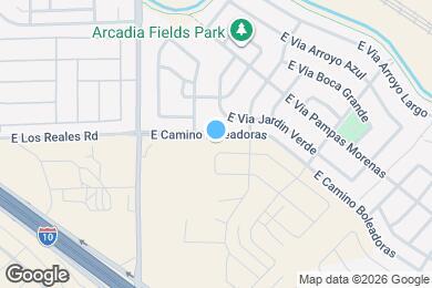 Map image of the property - 6455 E Paseo Alga
