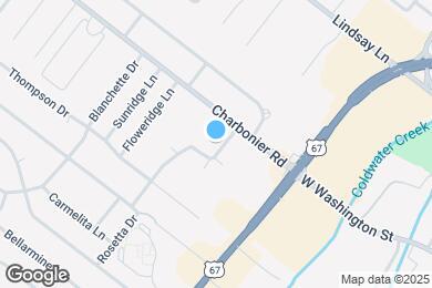 Map image of the property - 613 Rosetta Dr