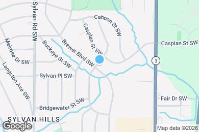Map image of the property - 1790 Brewer Blvd SW