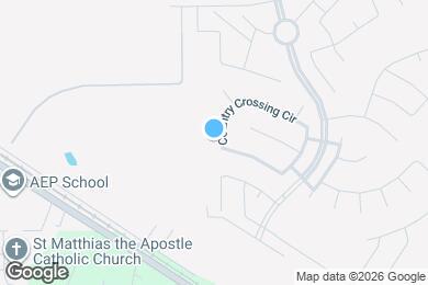 Map image of the property - 240 Country Crossing Cir