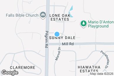 Map image of the property - W154N6431 Marvel Dr