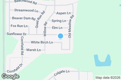 Map image of the property - 6048 White Birch Ln