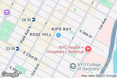 Map image of the property - 240 E 27th St
