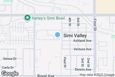 Map image of the property - 1748 Sinaloa Rd