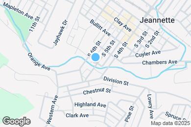 Map image of the property - 424 Cassatt Ave