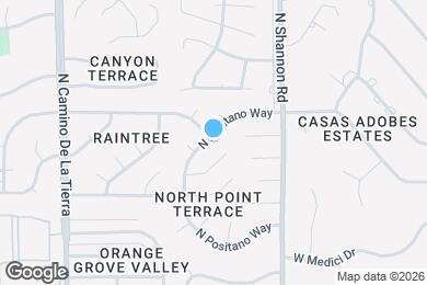 Map image of the property - 6718 N Positano Way