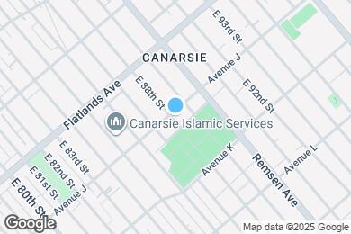 Map image of the property - NEWLY RENOVATED 2 BEDROOM/2 FULL BATHROOMS  AVENUE J, BROOKLYN, NEW YORK