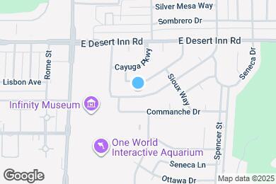Map image of the property - 1448 Pawnee Dr