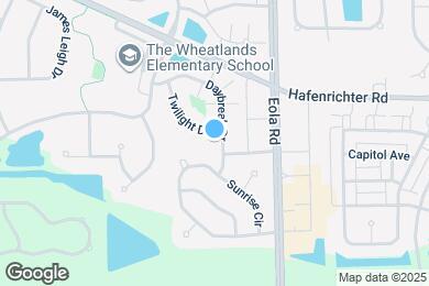 Map image of the property - 2285 Daybreak Dr
