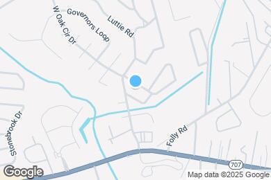 Map image of the property - 502 Oak Circle Dr