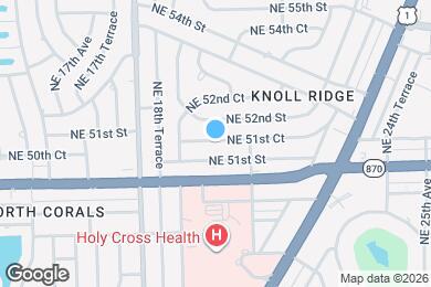 Map image of the property - 2000 NE 51st Ct