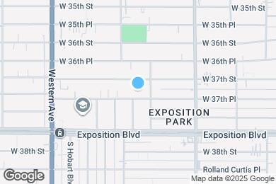 Map image of the property - 1519 1/2 W 37th Pl