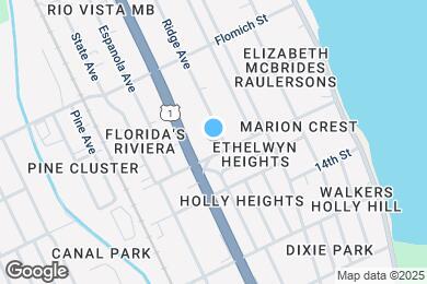 Map image of the property - 1502 Ridge Ave