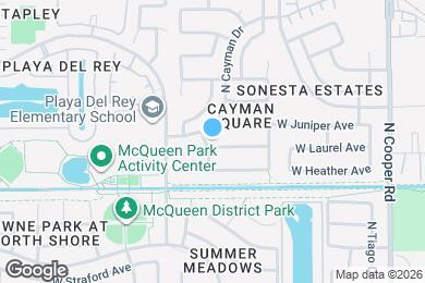 Map image of the property - 1124 W Laurel Ave