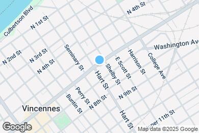 Map image of the property - 609 N 6th St