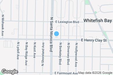 Map image of the property - 318 E Henry Clay St