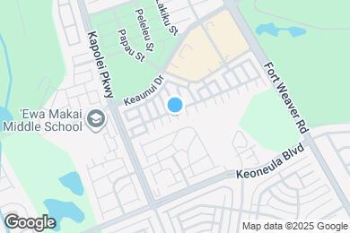 Map image of the property - 91-1001 Keaunui Dr