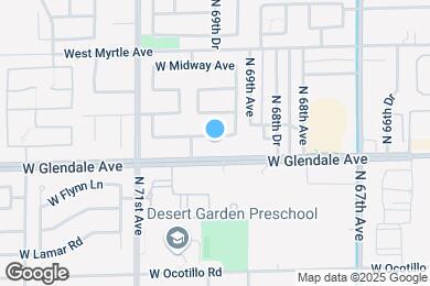 Map image of the property - 6975 W Cactus Wren Dr