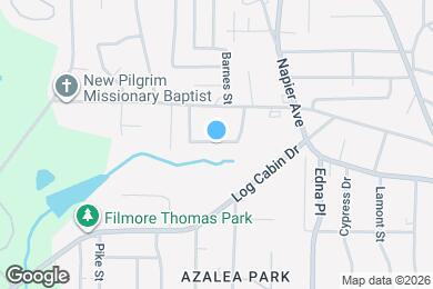 Map image of the property - 3415 Simmons St