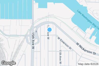Map image of the property - 3804 13th Ave W