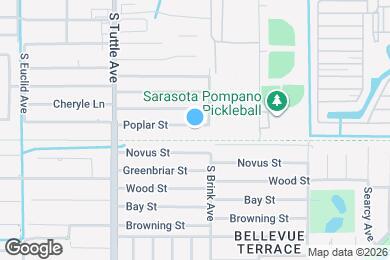 Map image of the property - 2976 Poplar St