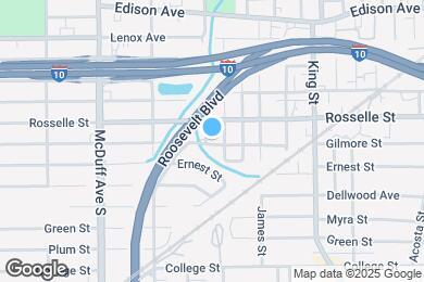 Map image of the property - 725 Cherokee St