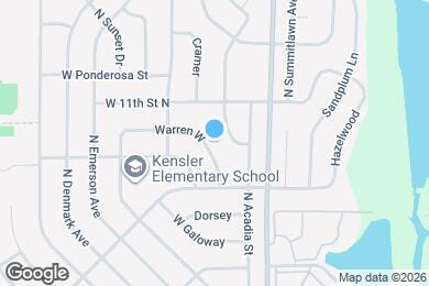 Map image of the property - 7412 Warren W