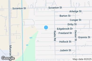 Map image of the property - 8902 Edgebrook Dr