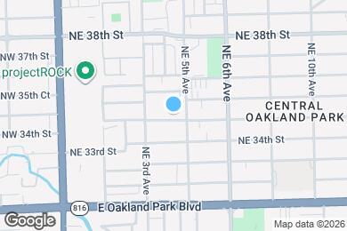 Map image of the property - 341 NE 34th Ct