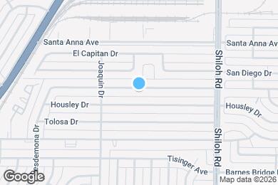Map image of the property - 2502 Costa Mesa Dr