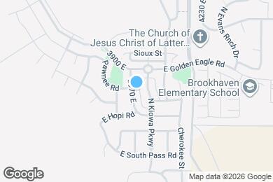 Map image of the property - 7102 N Mohican Dr